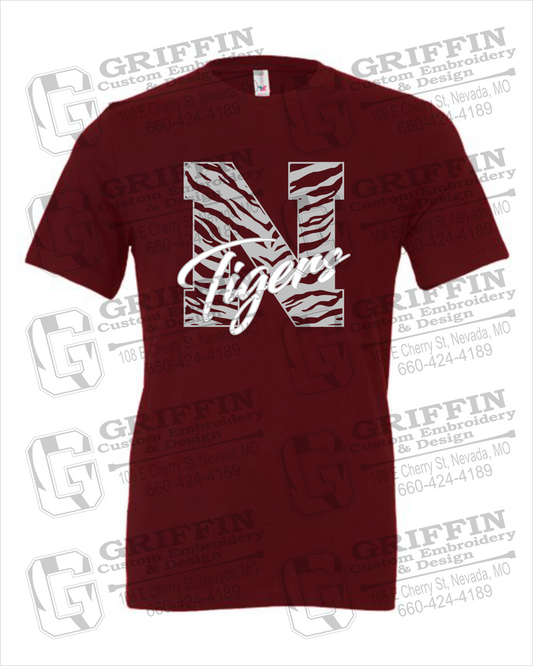 Nevada Tigers 24-K 100% Cotton Short Sleeve T-Shirt