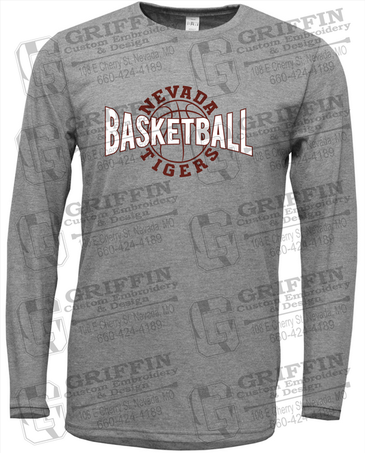 Nevada Tigers 24-M Long Sleeve T-Shirt - Basketball