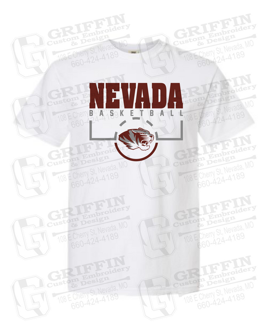 Comfort Colors Short Sleeve T-Shirt - Basketball - Nevada Tigers 24-P