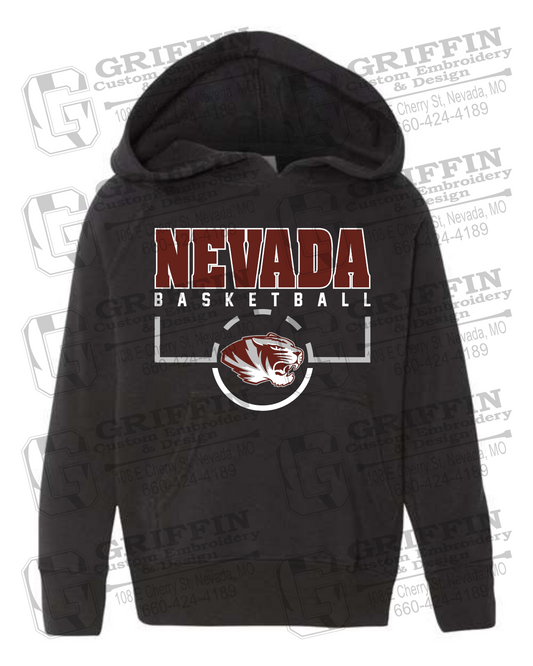 Toddler Hoodie - Basketball - Nevada Tigers 24-P