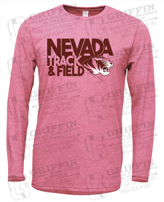 Nevada Tigers 24-Q Long Sleeve T-Shirt - Track & Field
