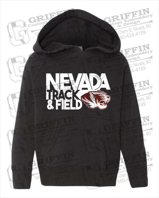 Nevada Tigers 24-Q Toddler Hoodie - Track & Field