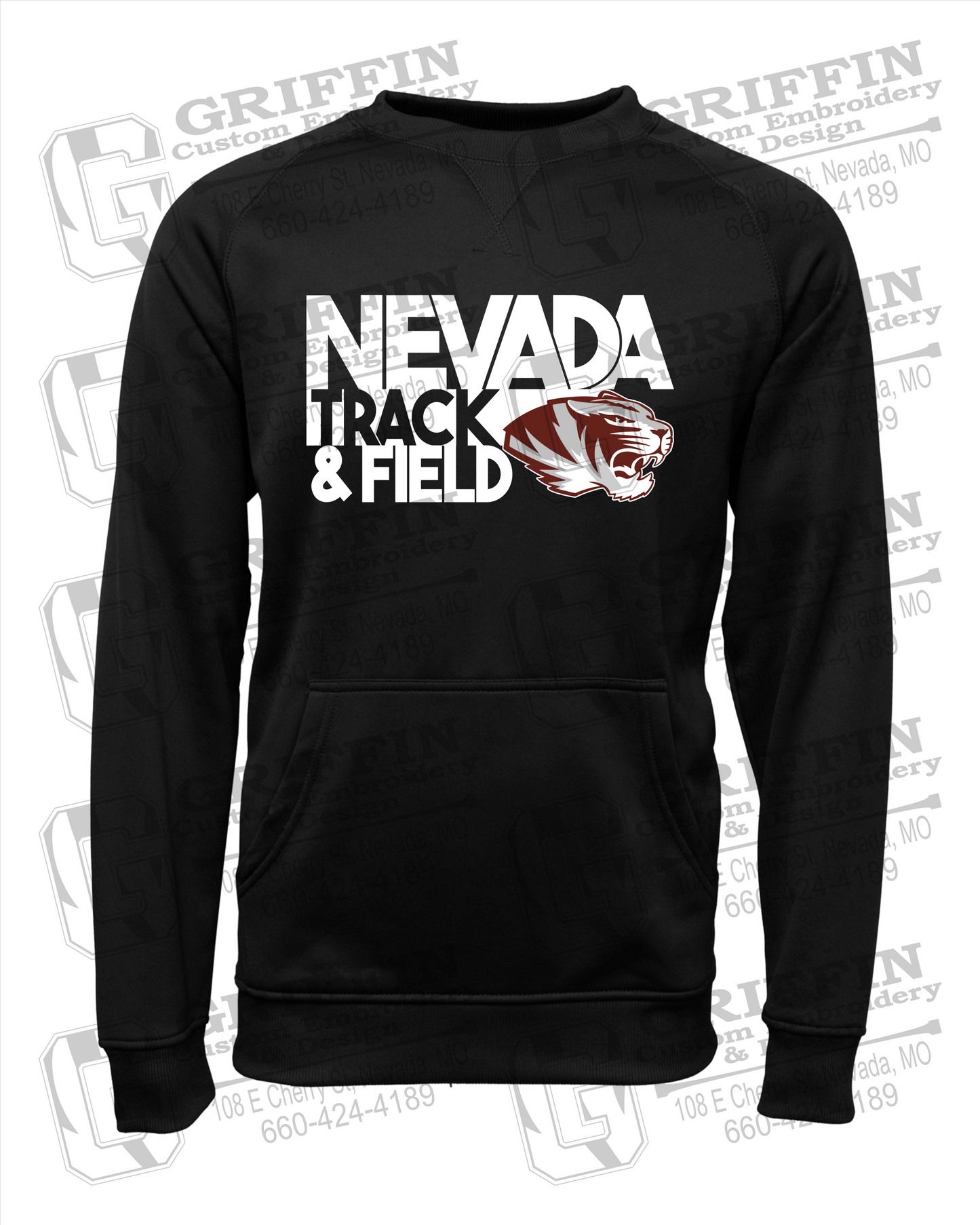 Nevada Tigers 24-Q Sweatshirt - Track & Field