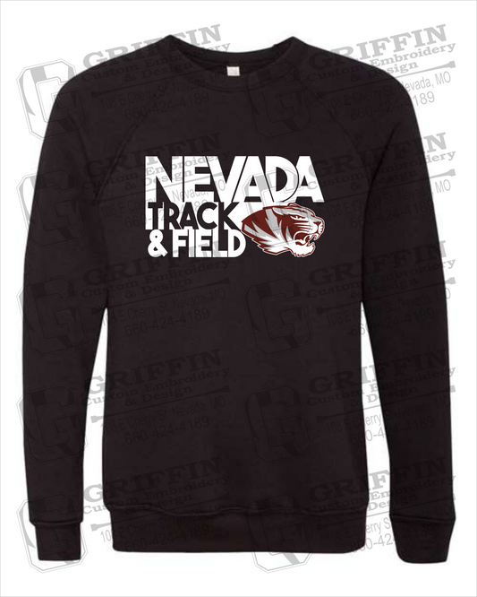 Nevada Tigers 24-Q Sponge Fleece Sweatshirt - Track & Field