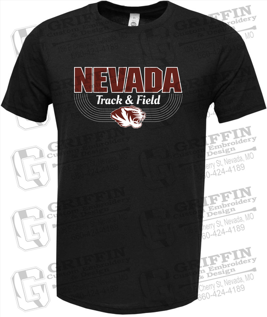 Nevada Tigers 24-R Short Sleeve T-Shirt - Track & Field
