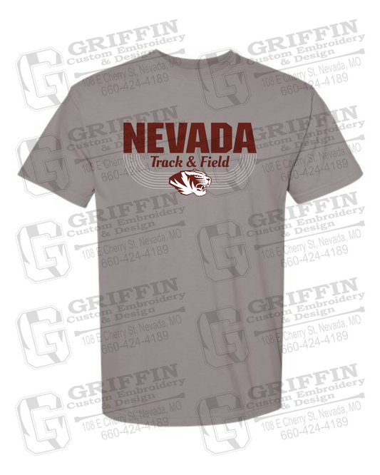 Comfort Colors Short Sleeve T-Shirt - Track & Field - Nevada Tigers 24-R