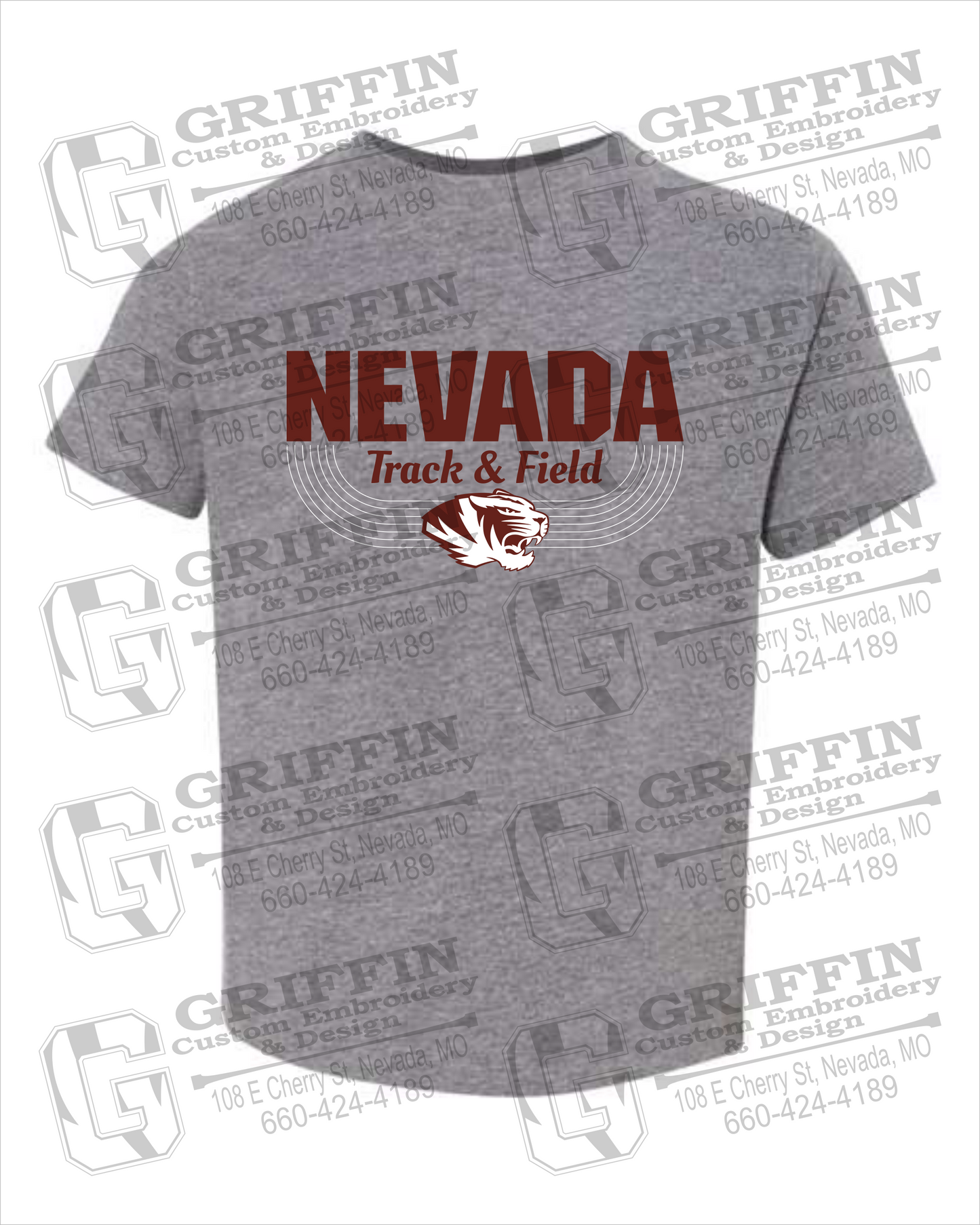 Nevada Tigers 24-R Toddler/Infant T-Shirt - Track & Field