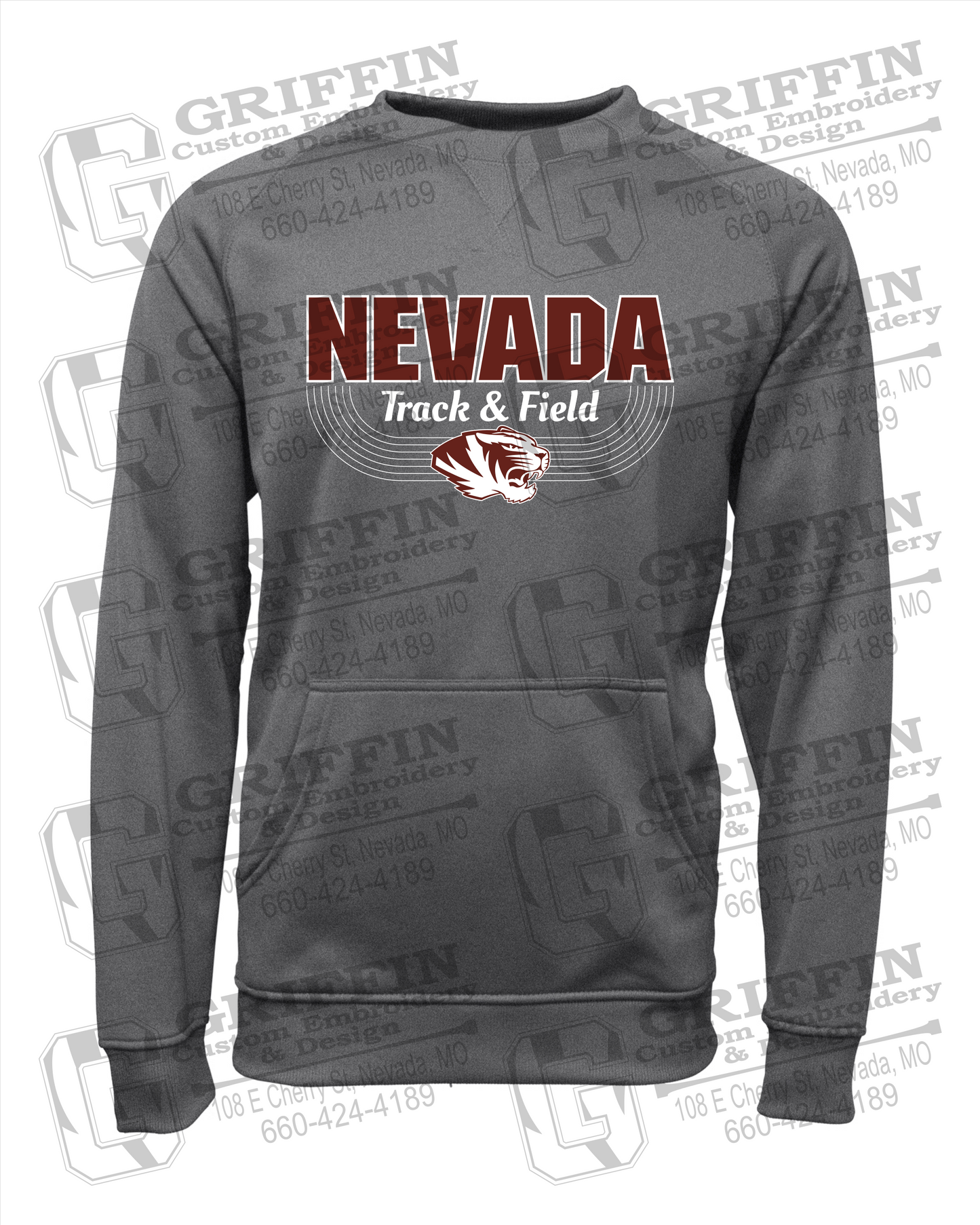 Nevada Tigers 24-R Sweatshirt - Track & Field