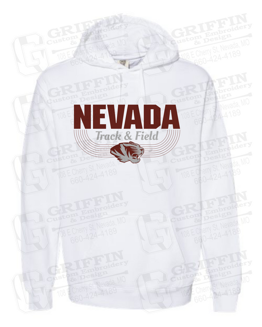 Comfort Colors Hoodie - Track & Field - Nevada Tigers 24-R