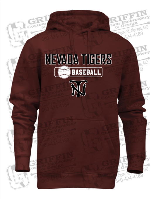 Nevada Tigers 24-S Heavyweight Hoodie - Baseball