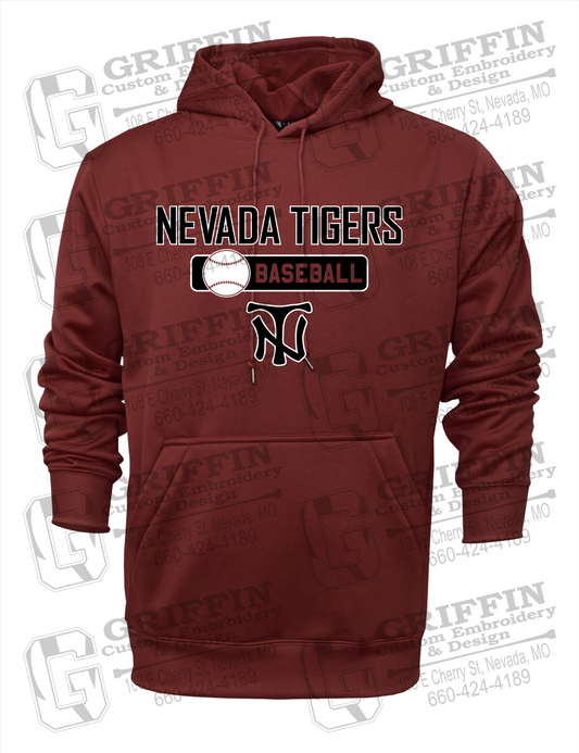 Nevada Tigers 24-S Youth Hoodie - Baseball
