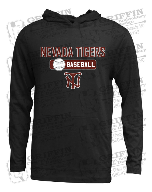 Nevada Tigers 24-S T-Shirt Hoodie - Baseball