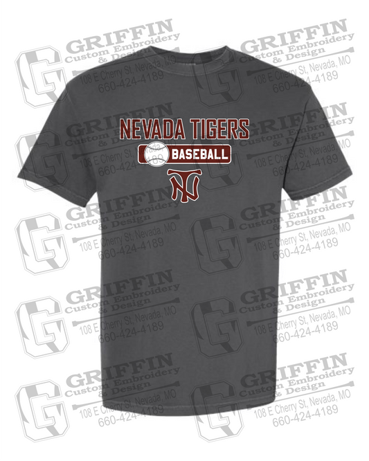 Comfort Colors Short Sleeve T-Shirt - Baseball - Nevada Tigers 24-S