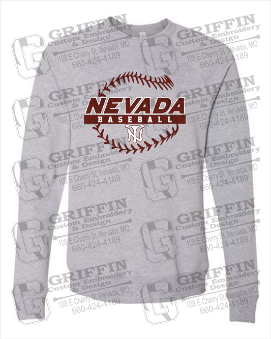 Nevada Tigers 24-T Sponge Fleece Sweatshirt - Baseball