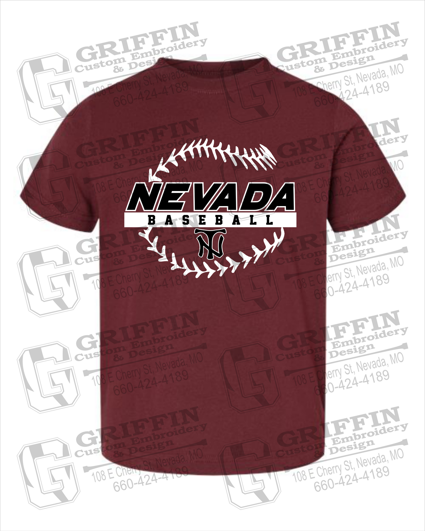 Nevada Tigers 24-T Toddler/Infant T-Shirt - Baseball