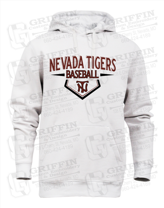 Heavyweight Fleece Hoodie - Baseball - Nevada Tigers 24-W