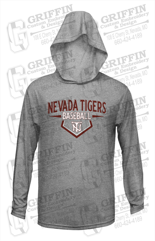 Dry-Fit T-Shirt Hoodie - Baseball - Nevada Tigers 24-W