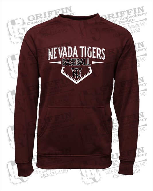 Nevada Tigers 24-W Youth Sweatshirt - Baseball