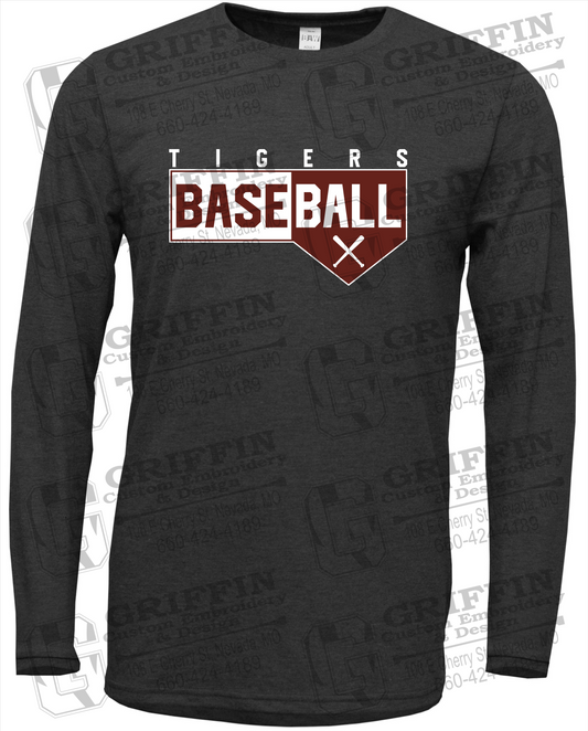 Nevada Tigers 24-X Long Sleeve T-Shirt - Baseball