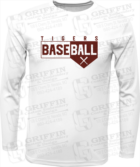 Dry-Fit Long Sleeve T-Shirt - Baseball - Nevada Tigers 24-X