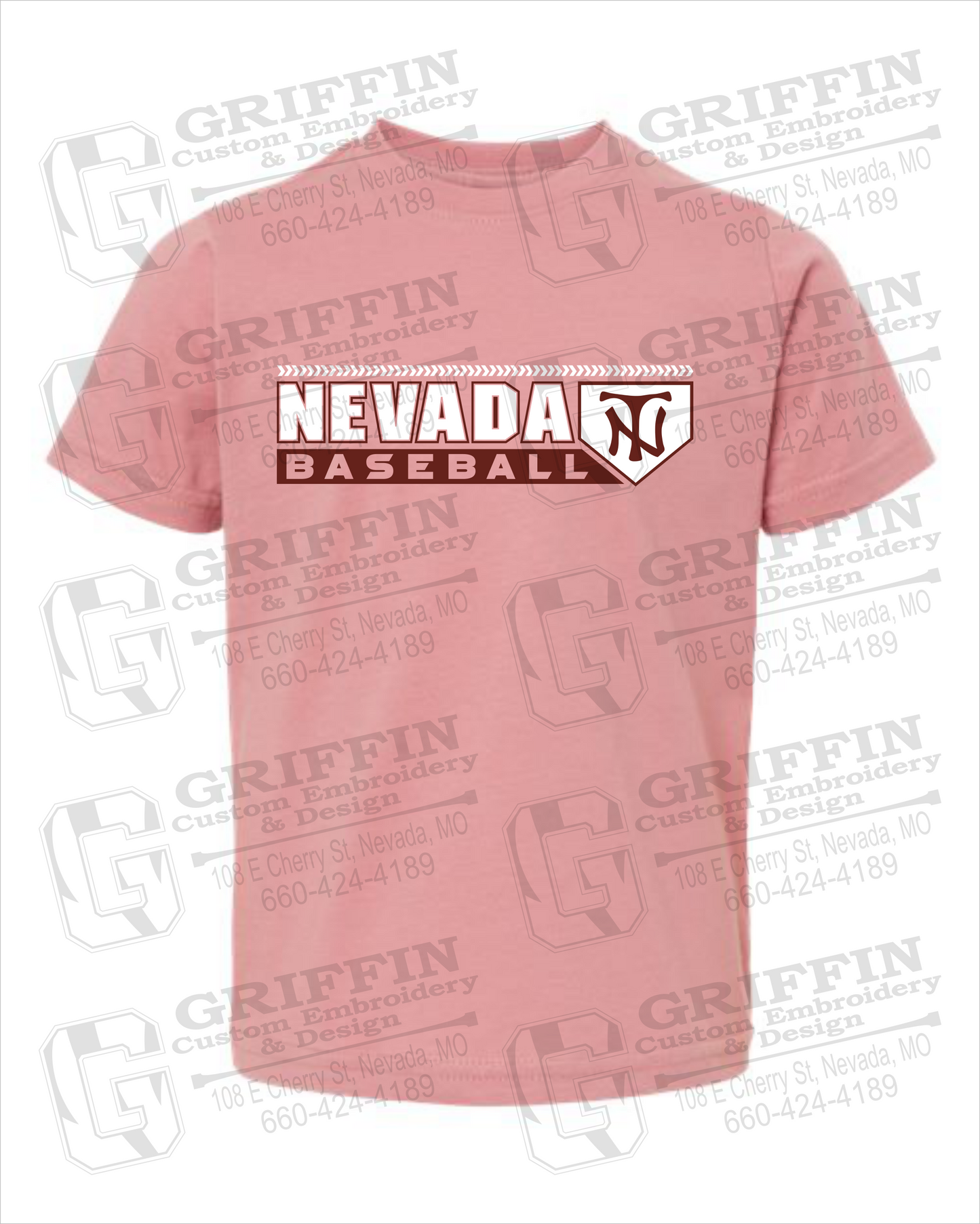 Nevada Tigers 24-Y Toddler/Infant T-Shirt - Baseball