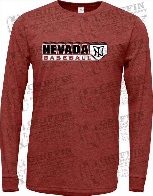 Nevada Tigers 24-Y Long Sleeve T-Shirt - Baseball
