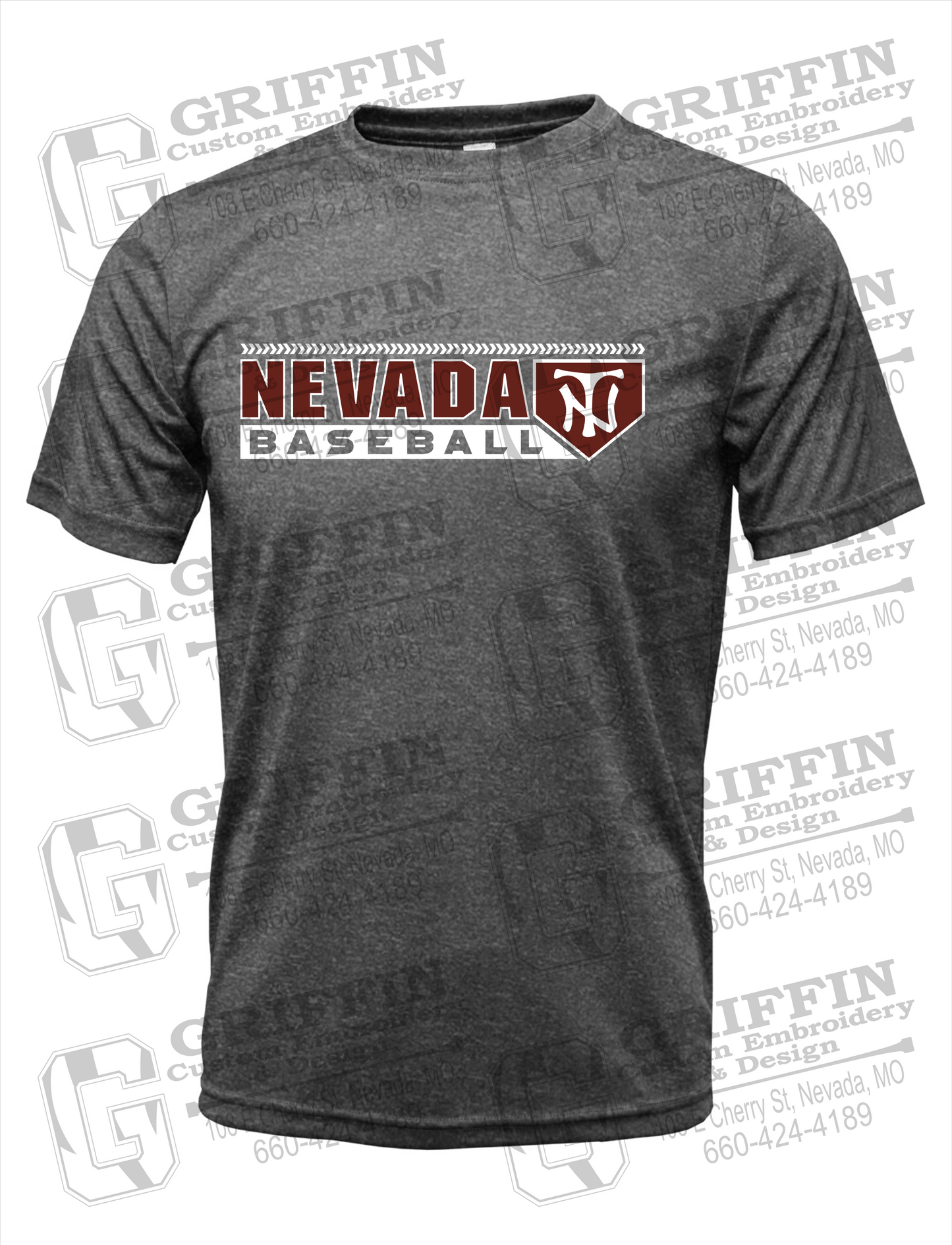 Nevada Tigers 24-Y Dry-Fit T-Shirt - Baseball