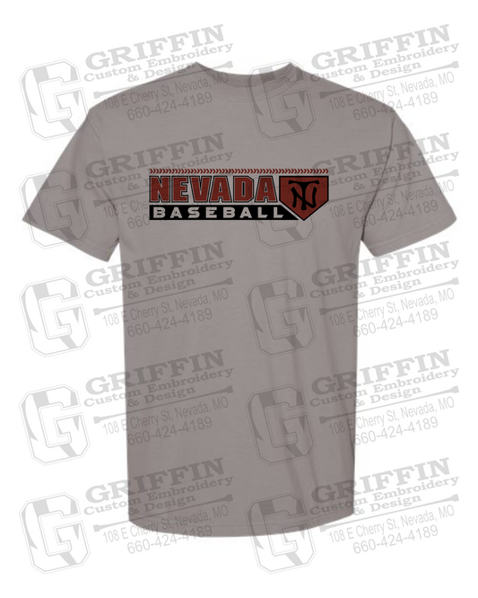 Comfort Colors Short Sleeve T-Shirt - Baseball - Nevada Tigers 24-Y