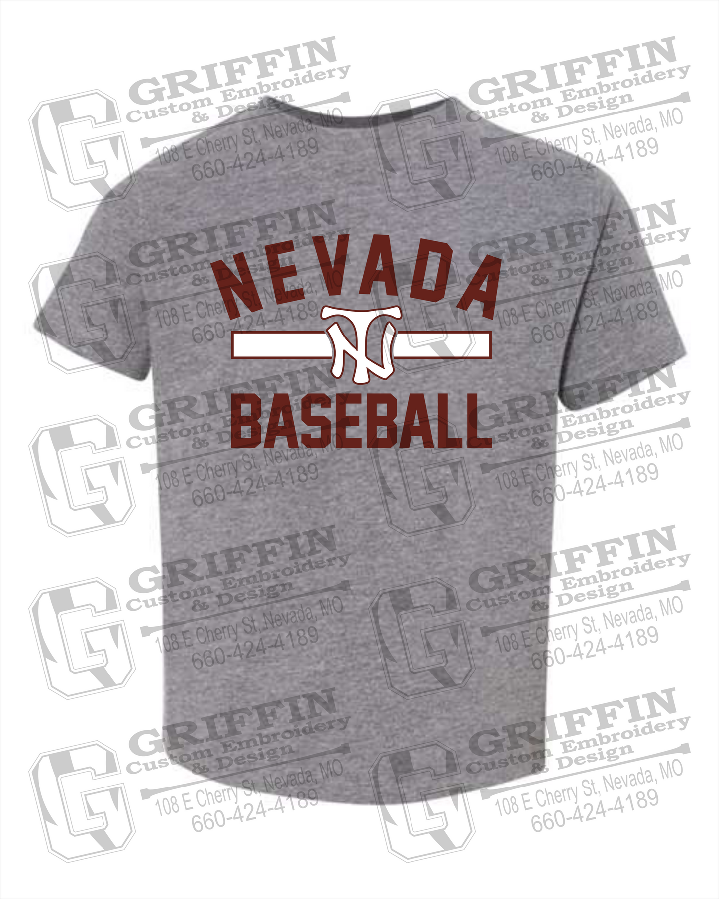 Nevada Tigers 24-Z Toddler/Infant T-Shirt - Baseball