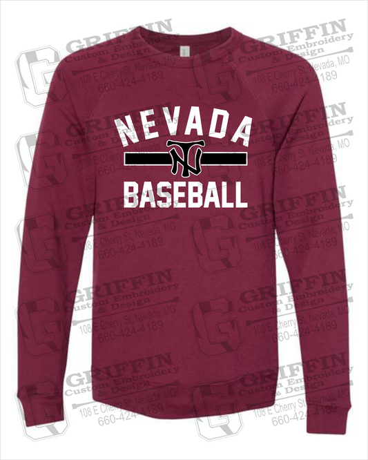 Nevada Tigers 24-Z Sponge Fleece Sweatshirt - Baseball