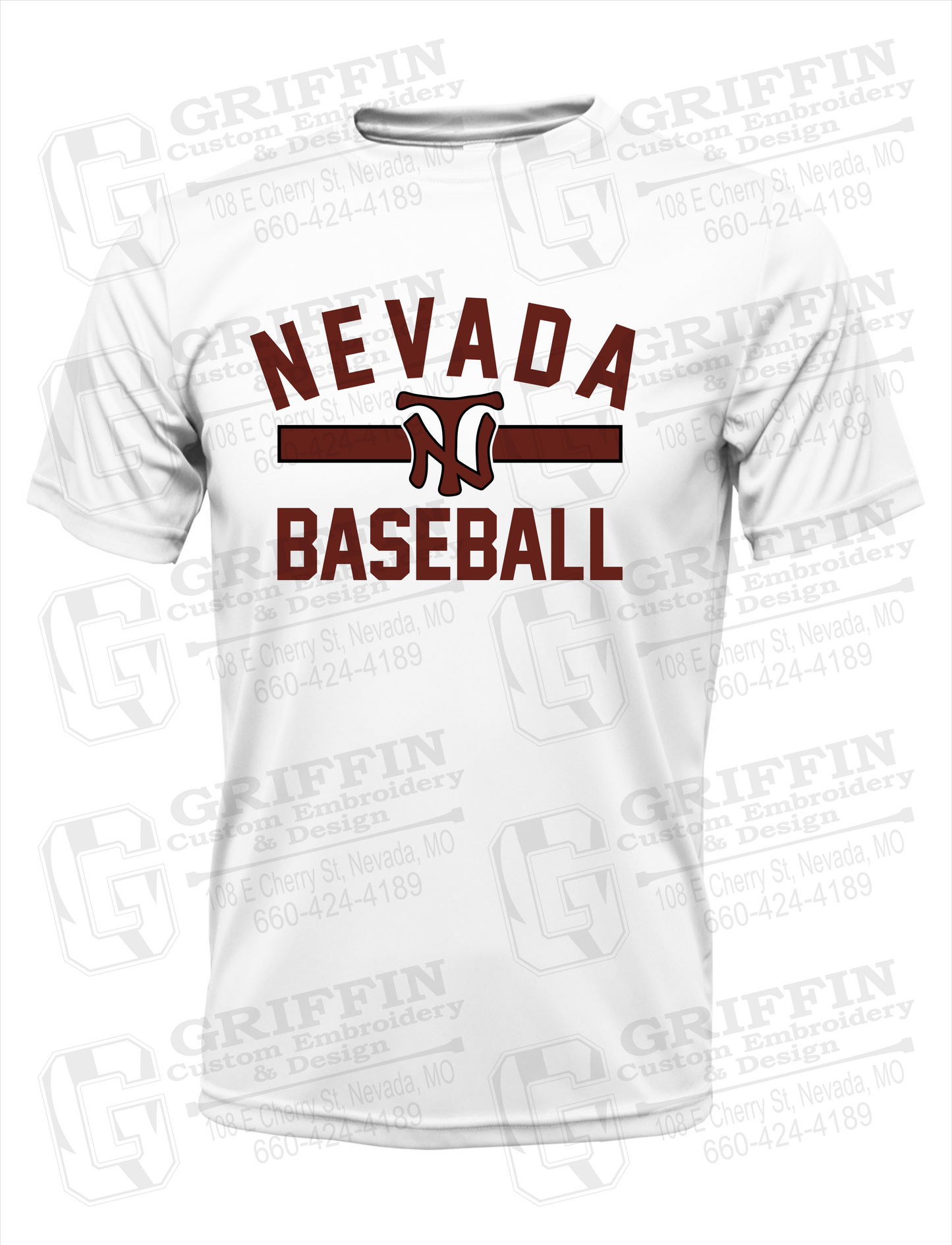 Nevada Tigers 24-Z Dry-Fit T-Shirt - Baseball