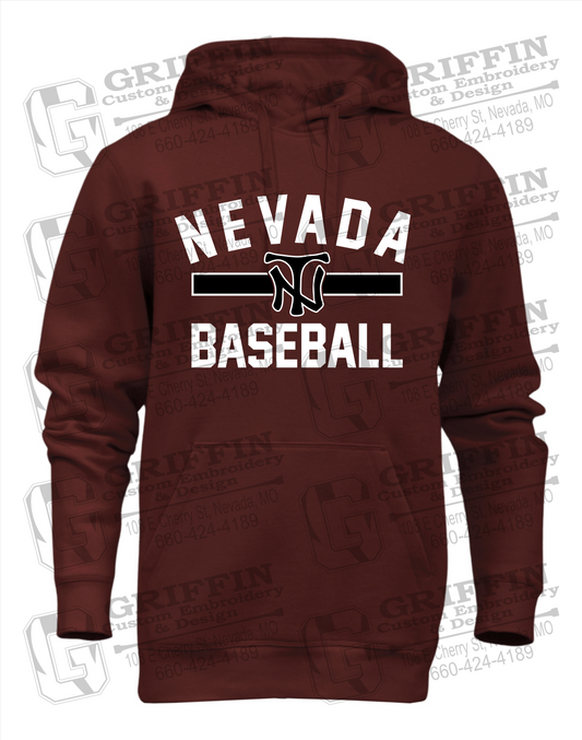 Nevada Tigers 24-Z Heavyweight Hoodie - Baseball