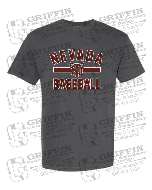 Comfort Colors Short Sleeve T-Shirt - Baseball - Nevada Tigers 24-Z