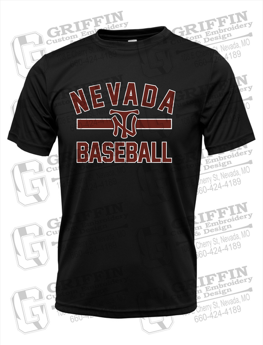 Dry-Fit Short Sleeve T-Shirt - Baseball - Nevada Tigers 24-Z