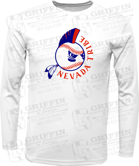 Dry-Fit Long Sleeve T-Shirt - Tribe Baseball 25-A