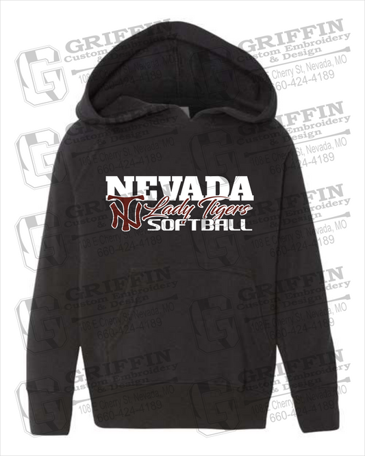 Toddler Hoodie - Softball - Nevada Tigers 25-M