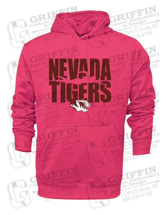 Performance Fleece Hoodie - Swimming - Nevada Tigers 25-N