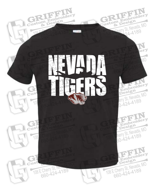 Toddler/Infant Cotton T-Shirt - Swimming - Nevada Tigers 25-N