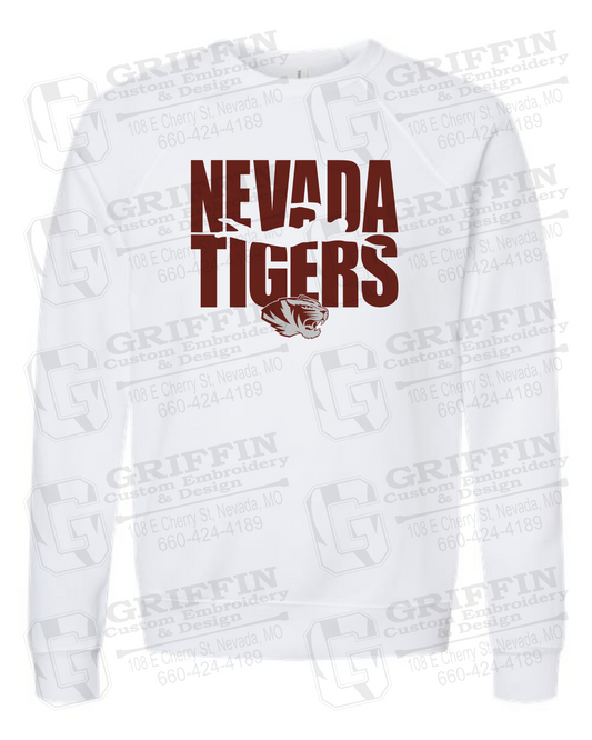 Sponge Fleece Sweatshirt - Swimming - Nevada Tigers 23-N