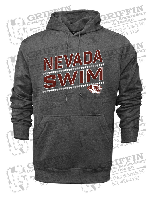 Performance Fleece Hoodie - Swimming - Nevada Tigers 25-O