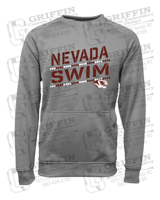 Performance Fleece Sweatshirt - Swimming - Nevada Tigers 25-O