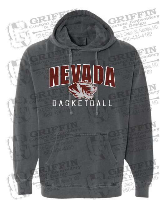 Comfort Colors Hoodie - Basketball - Nevada Tigers 25-T