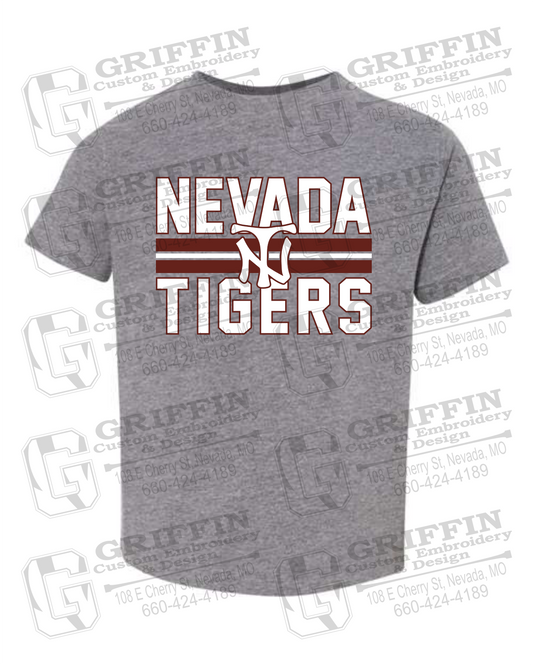 Toddler/Infant Cotton T-Shirt - Baseball - Nevada Tigers 25-U