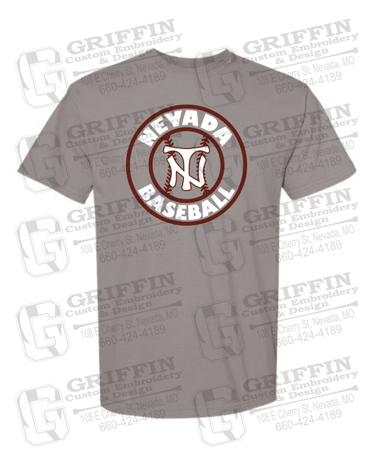 Comfort Colors Short Sleeve T-Shirt - Baseball - Nevada Tigers 25-W