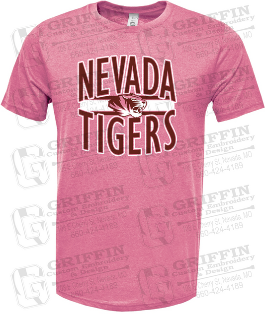 Soft-Tek Short Sleeve T-Shirt - Nevada Tigers 25-Z