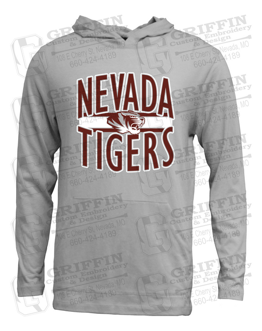 Soft-Tek T-Shirt Hoodie - Nevada Tigers 25-Z