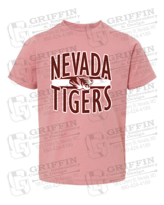 Toddler/Infant Cotton T-Shirt - Nevada Tigers 25-Z