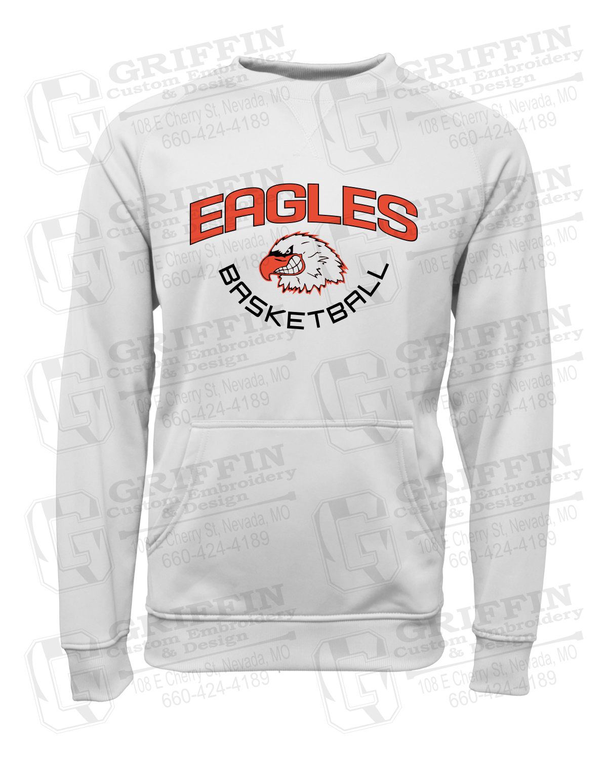Performance Fleece Sweatshirt - Basketball - Jasper Eagles 26-A