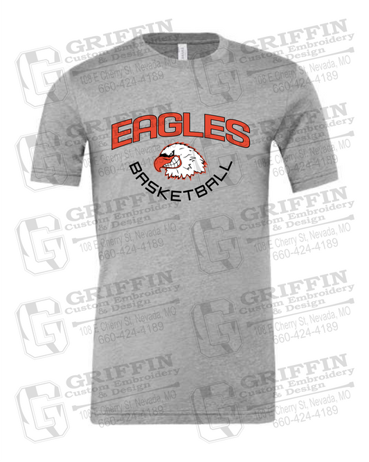 Cotton Short Sleeve T-Shirt - Basketball - Jasper Eagles 26-A