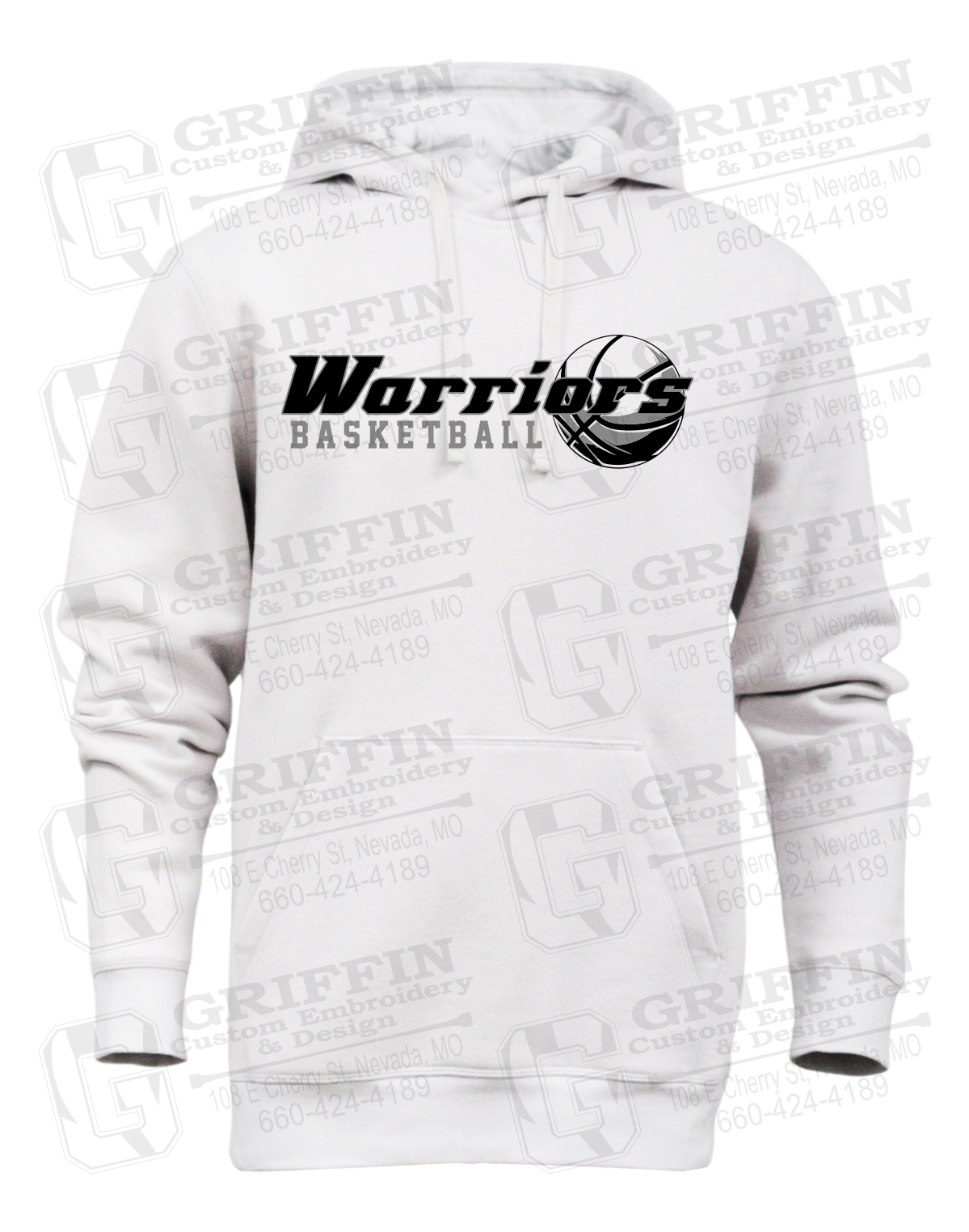Heavyweight Fleece Hoodie - Warriors Basketball 26-A
